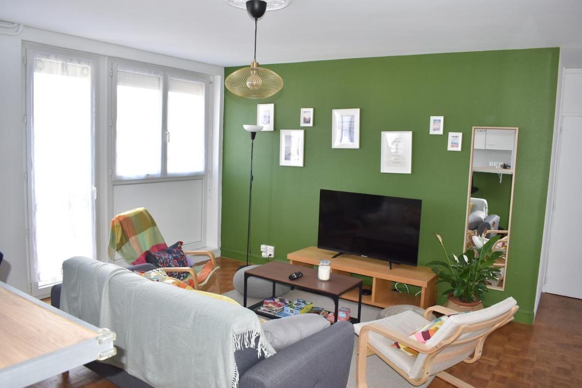 Appartement Lumineux 3 Chambres - Villeurbanne Gratte Ciel Esterno foto